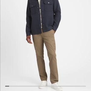 Banana republic dark khaki chino